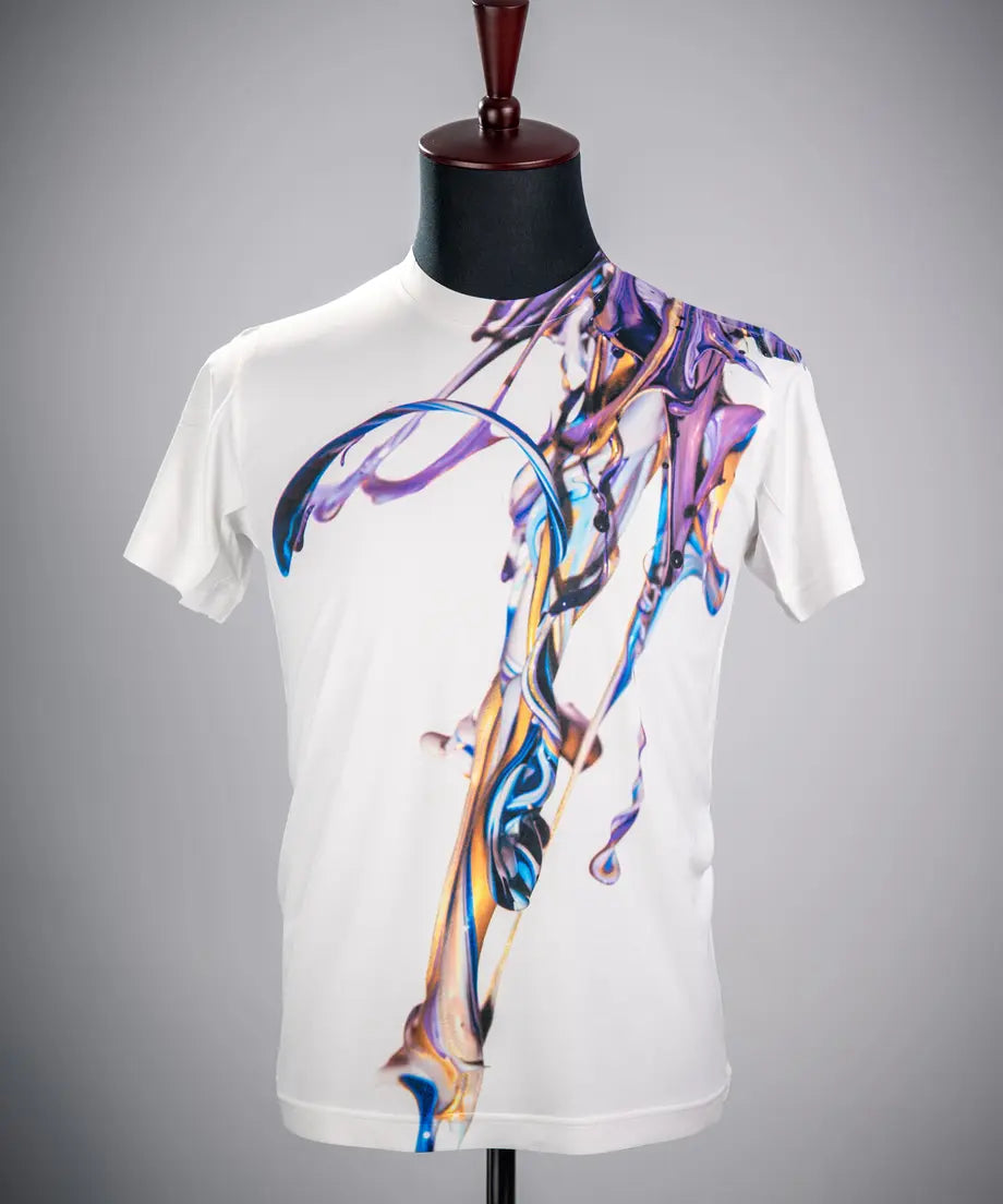 Sound of Ikebana Art Shirt W-5 (AUT-10)