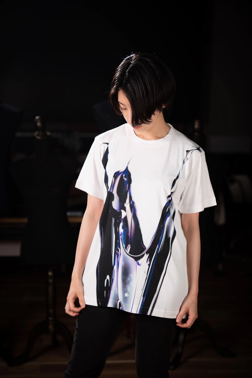 Sound of Ikebana Art Shirt W-20 (AUT-14)