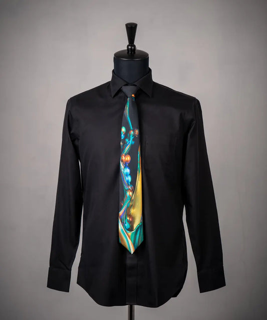 Sound of Ikebana Silk Tie (SPR-2)