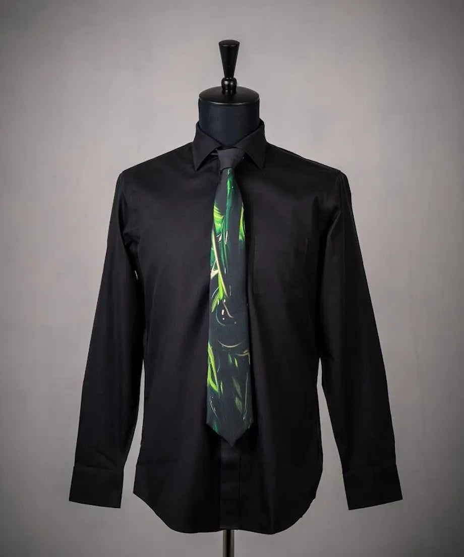 Sound of Ikebana Silk Tie (SMR-8)