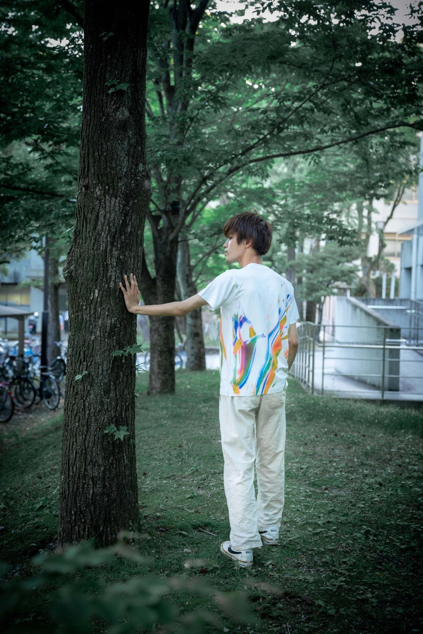 Sound of Ikebana Art Shirt W-14 (SMR-12)