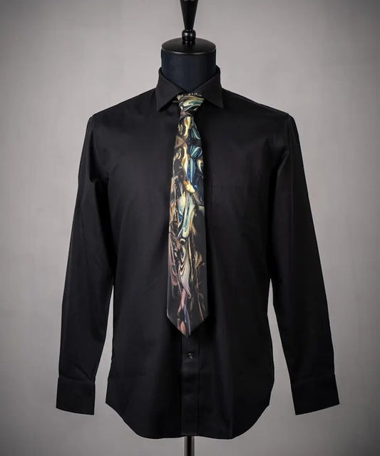 Sound of Ikebana Silk Tie (WTR-7)