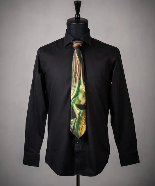 Sound of Ikebana Silk Tie (SPR-11)