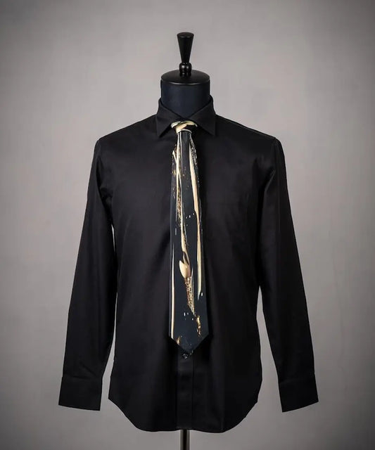 Sound of Ikebana Silk Tie (WTR-5)