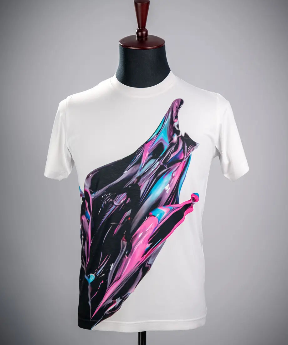 Sound of Ikebana Art Shirt W-12 (SPR-11)