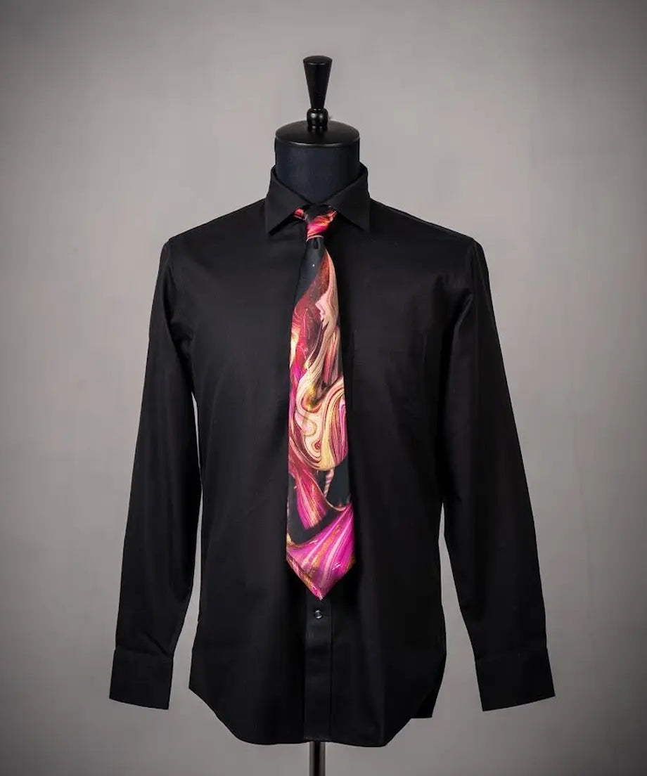 Sound of Ikebana Silk Tie (SPR-8)