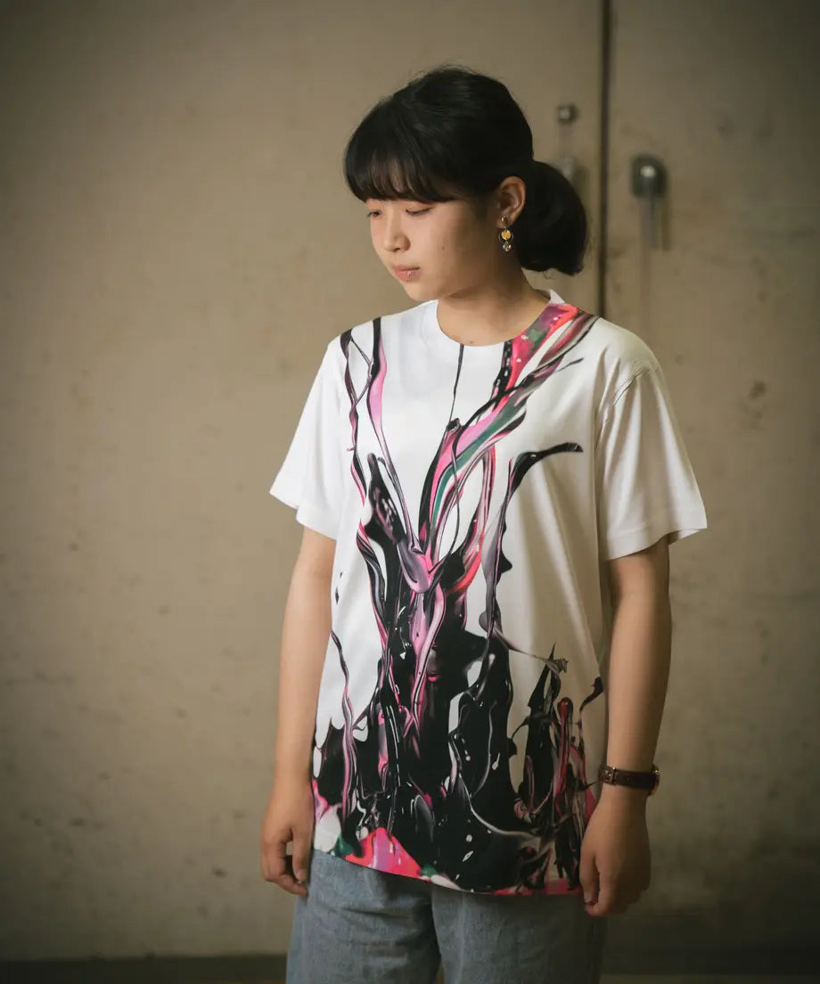 Sound of Ikebana Art Shirt W-27 (AUT-15)