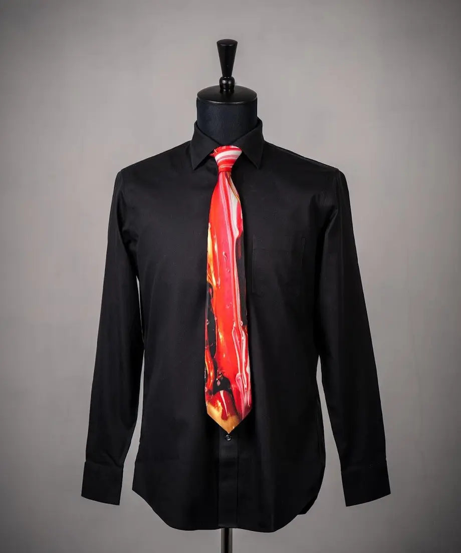 Sound of Ikebana Silk Tie (SPR-5)