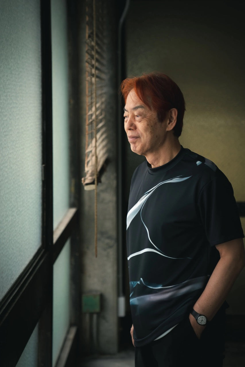 Sound of Ikebana Art Shirt B-34 (WTR-9)