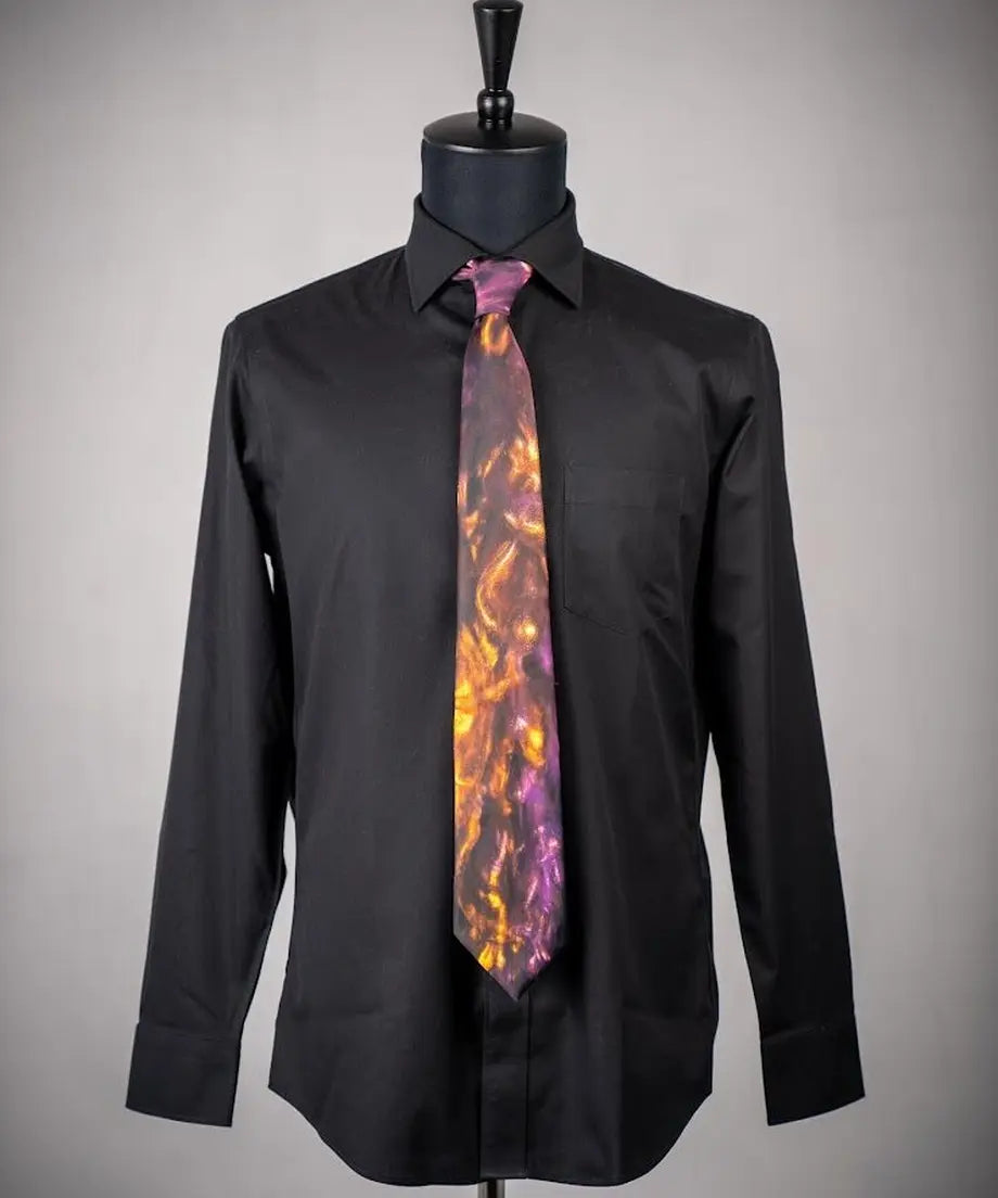 Sound of Ikebana Silk Tie (WTR-13)