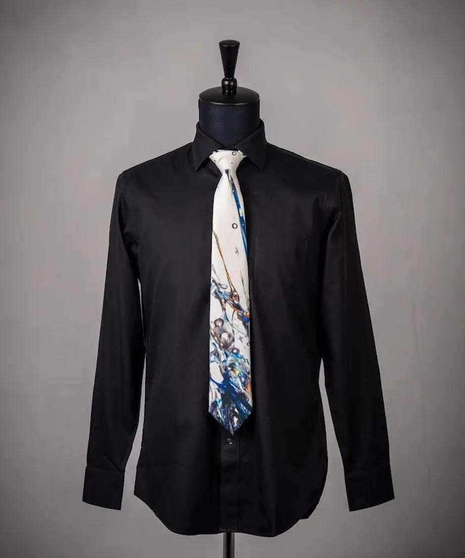 Sound of Ikebana Silk Tie (WTR-15)