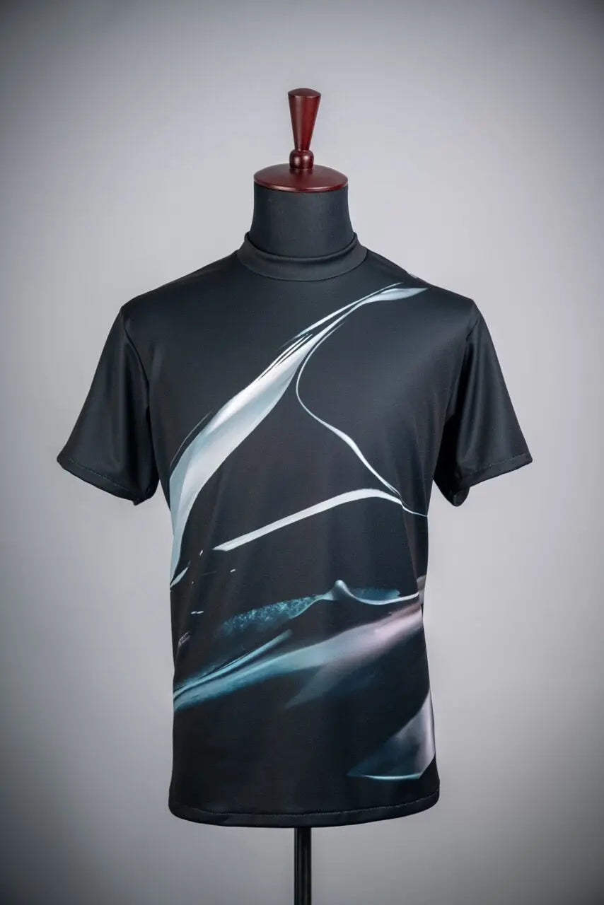 Sound of Ikebana Art Shirt B-34 (WTR-9)