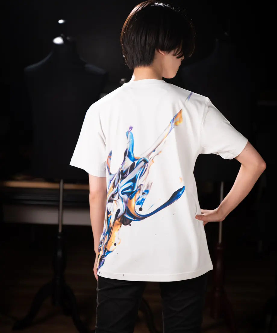 Sound of Ikebana Art Shirt W-5 (AUT-10)