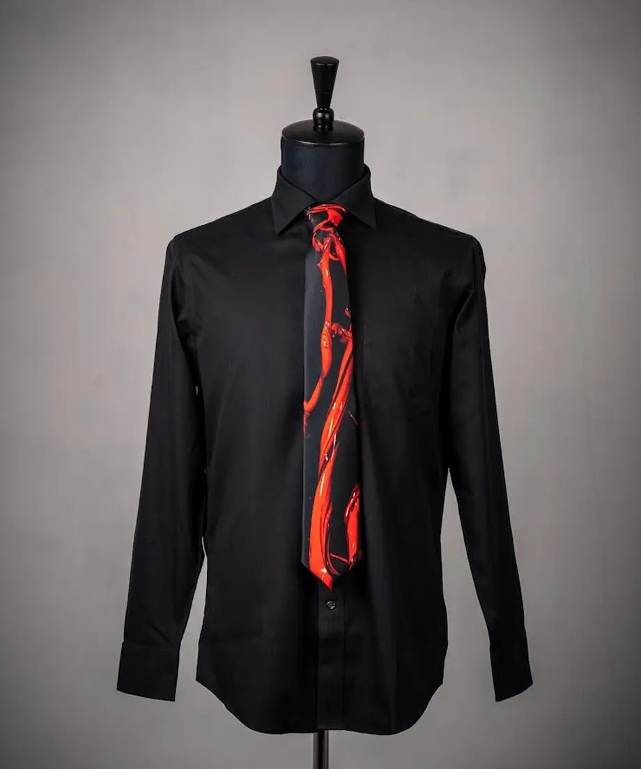 Sound of Ikebana Silk Tie (WTR-11)