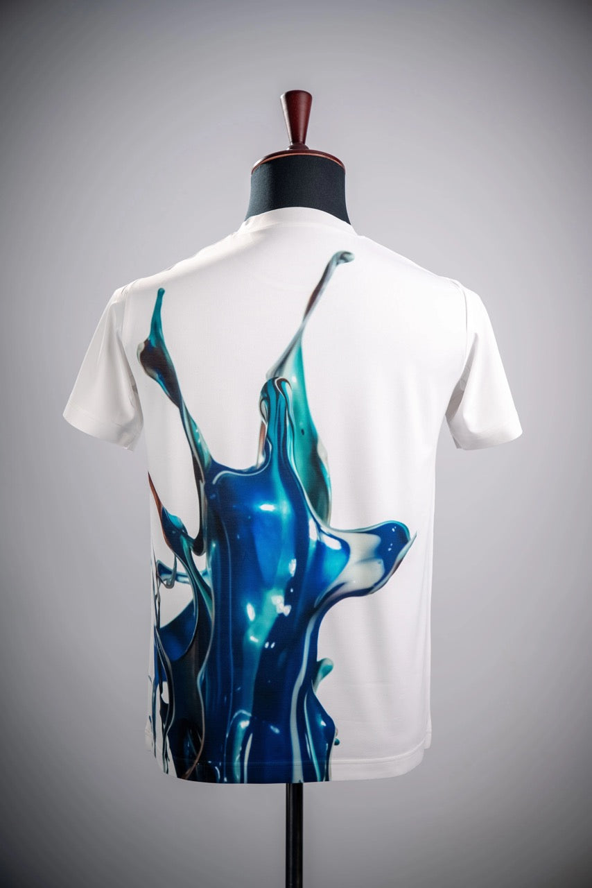 Sound of Ikebana Art Shirt W-15 (SMR-13)