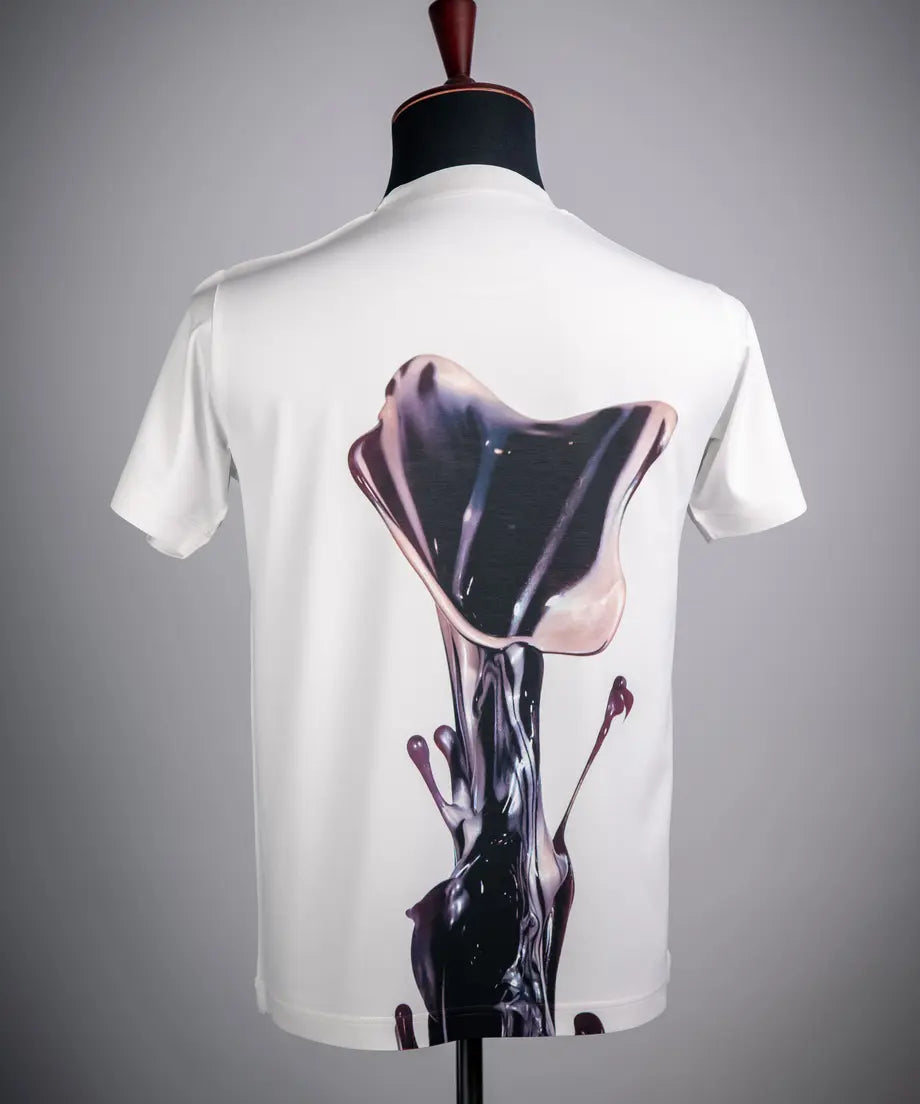 Sound of Ikebana Art Shirt W-23 (WTR-14)