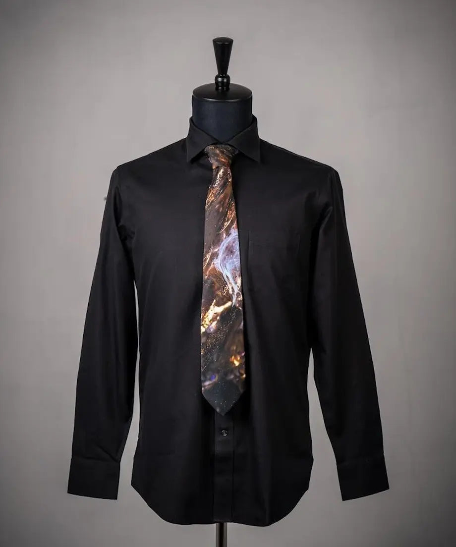 Sound of Ikebana Silk Tie (WTR-9)