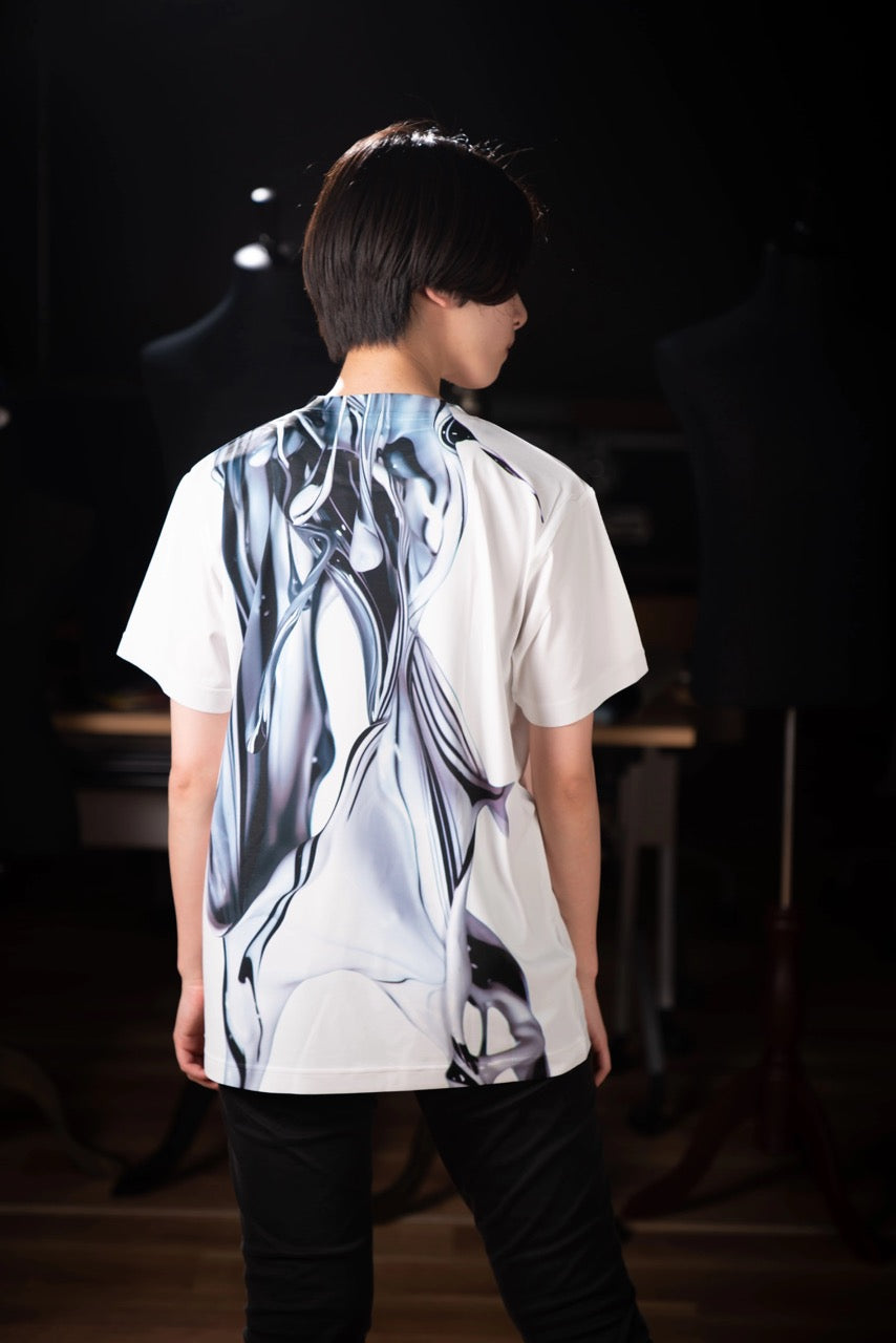 Sound of Ikebana Art Shirt W-25 (WTR-15)