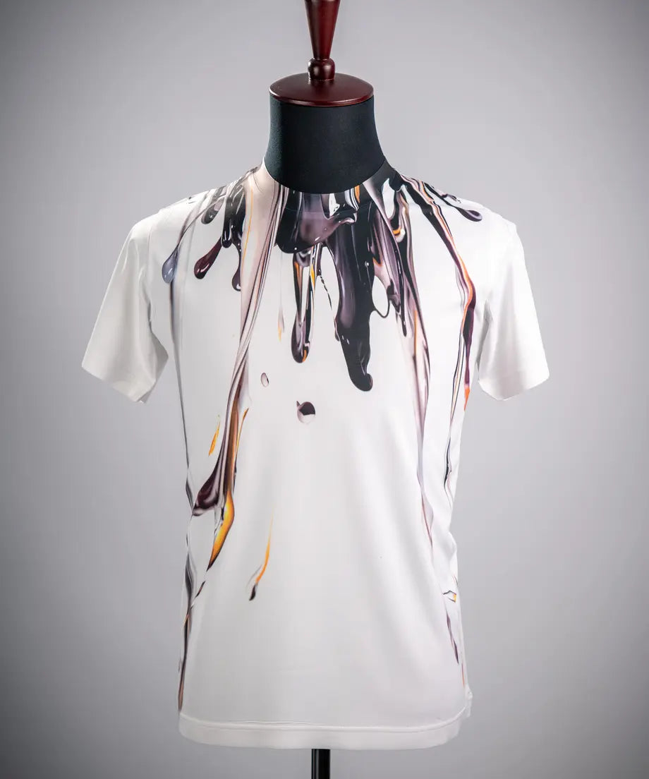 Sound of Ikebana Art Shirt W-16 (AUT-12)