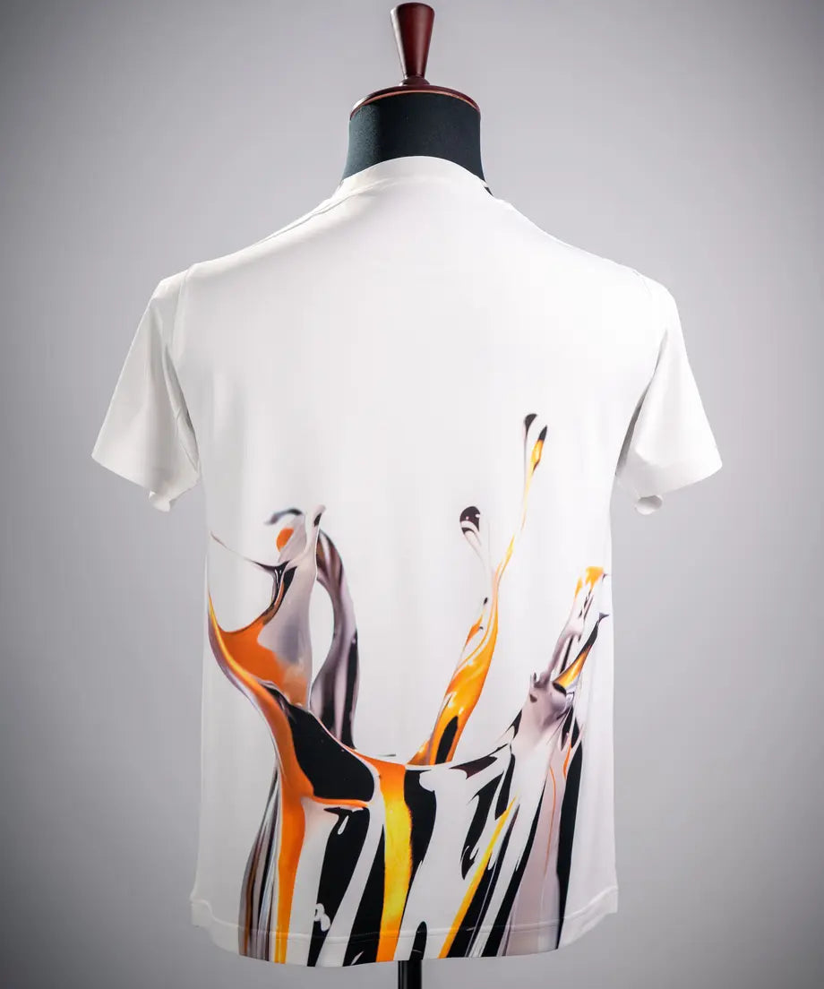 Sound of Ikebana Art Shirt W-16 (AUT-12)