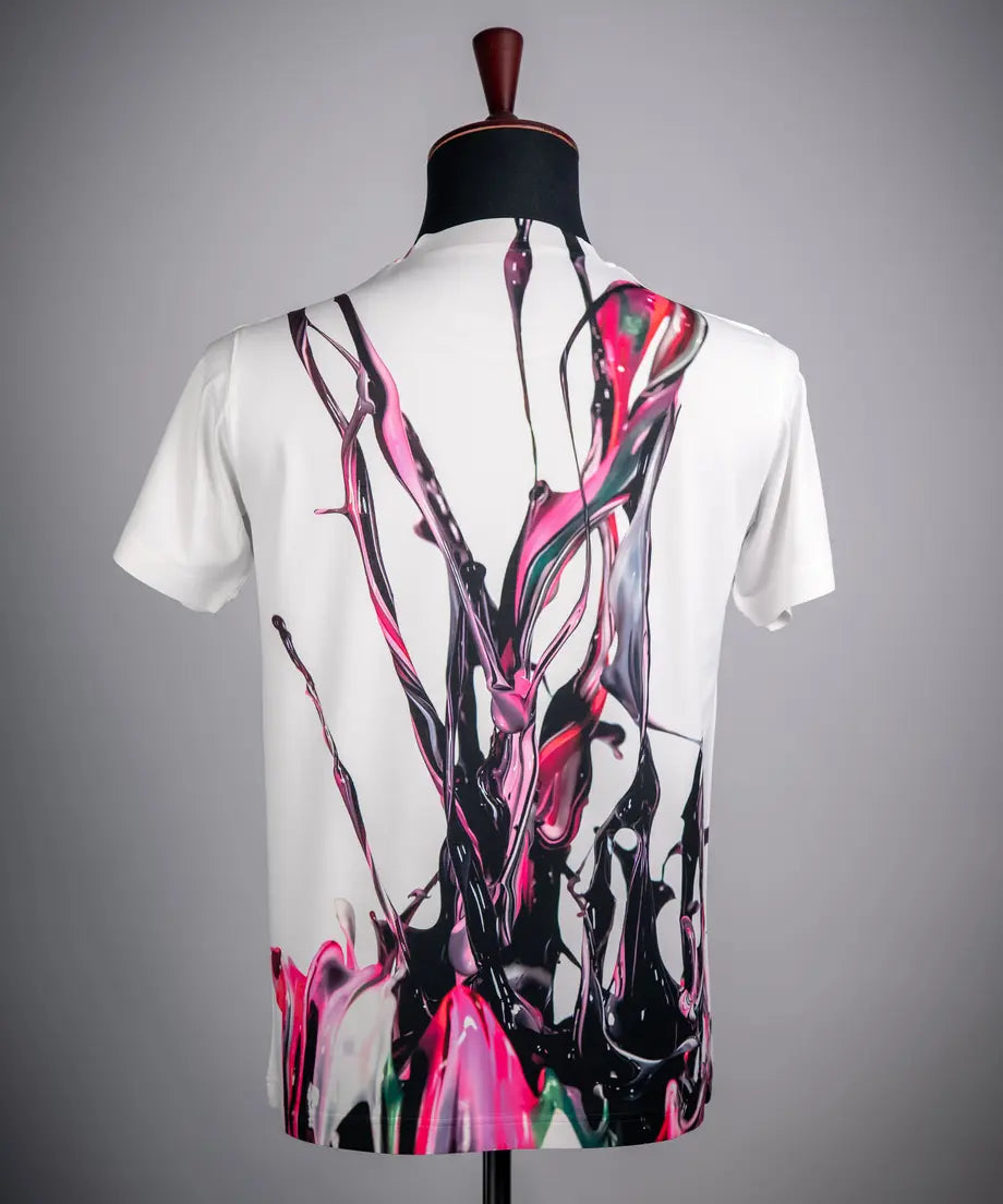 Sound of Ikebana Art Shirt W-27 (AUT-15)