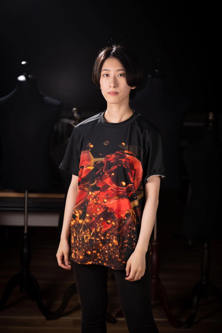 Sound of Ikebana Art Shirt B-12 (SPR-2)