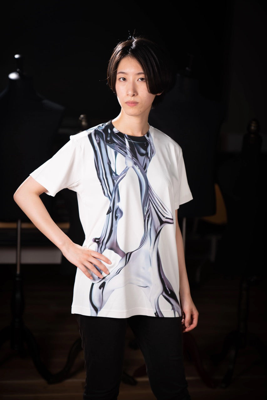 Sound of Ikebana Art Shirt W-25 (WTR-15)