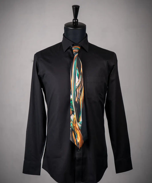 Sound of Ikebana Silk Tie (SMR-4)