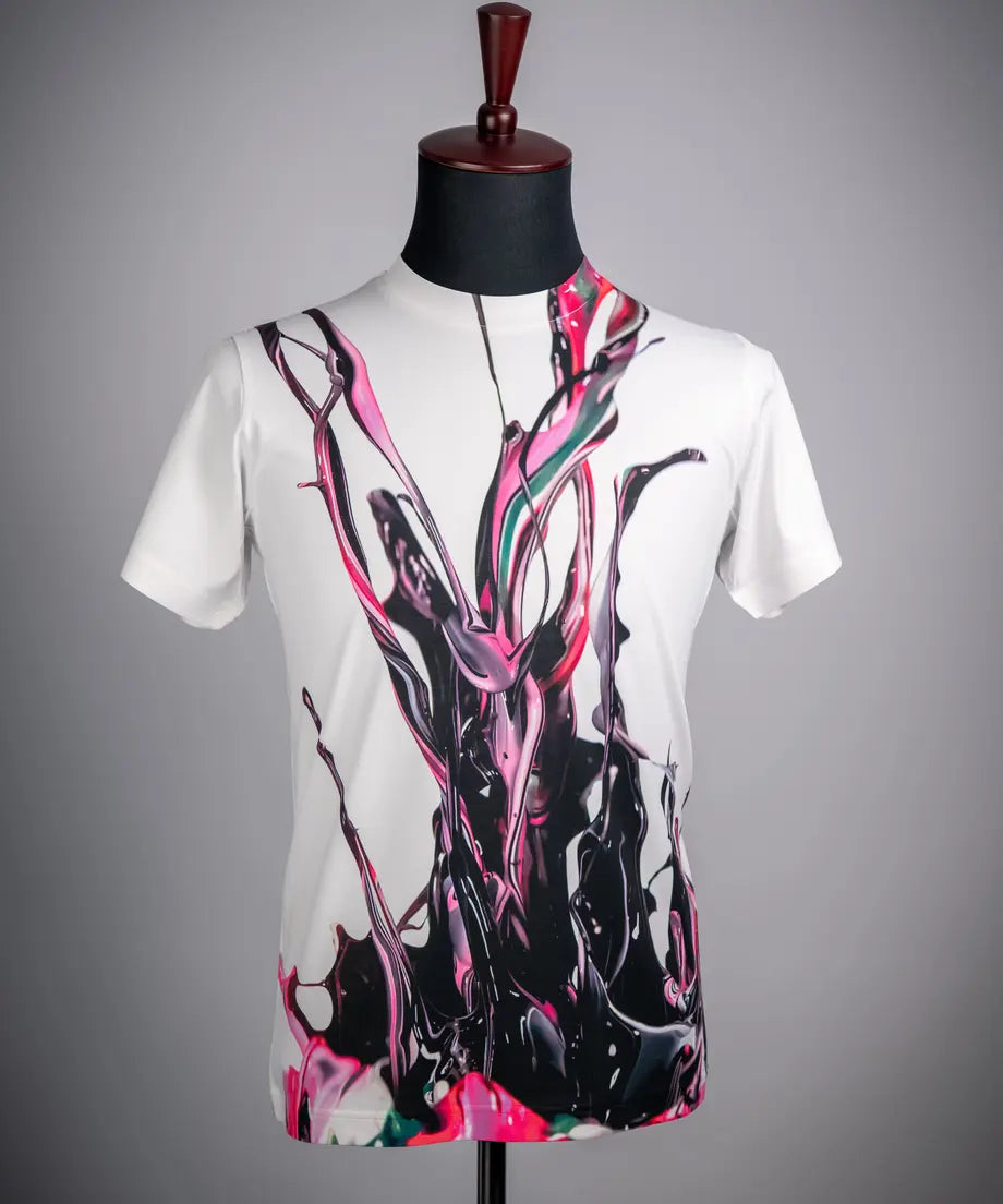 Sound of Ikebana Art Shirt W-27 (AUT-15)