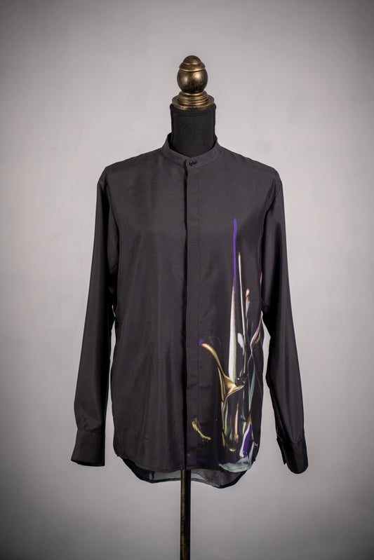 Sound of Ikebana Silk dress Shirt 6